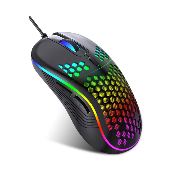 High-end Wired Gaming Mouse - Multicolour RGB Backlit | BRAND NEW/Black