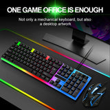 Luminous RGB Gaming Keyboard 100% Full Size + RGB Gaming Mouse | BRAND NEW/Black