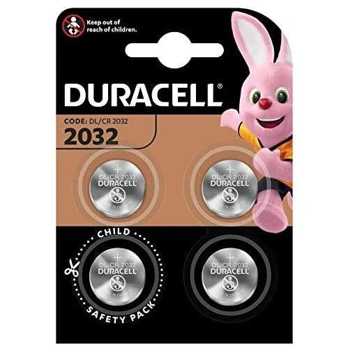 Duracell Lithium 2032 3v Battery - 4 PACK | BRAND NEW