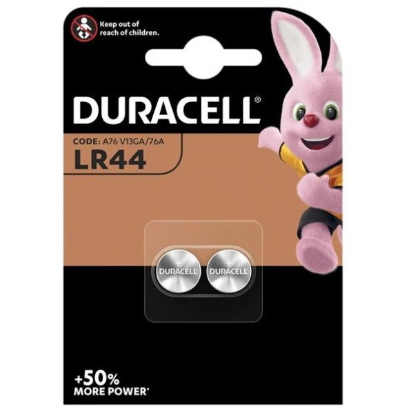 Duracell Alkaline LR44 1.5v Battery - 2 PACK | BRAND NEW