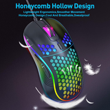 High-end Wired Gaming Mouse - Multicolour RGB Backlit | BRAND NEW/Black