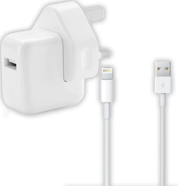 Apple iPad 12W Power Adapter Charger + Cable | BRAND NEW/White